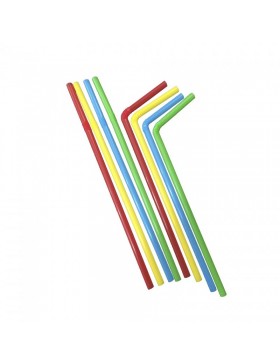 Caña flexible de colores 6 x 203 mm