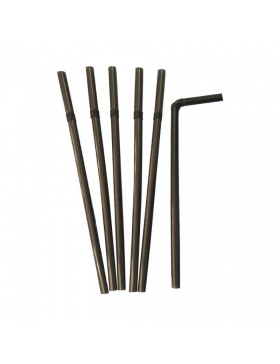 CAÑA FLEX NEGRA 6*23 1000 UND