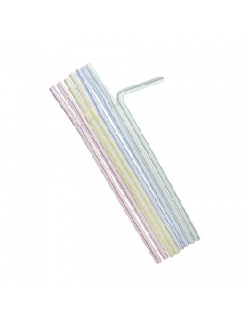 CAÑA FLEXIBLE COLORES 5*240MM 1000 UND