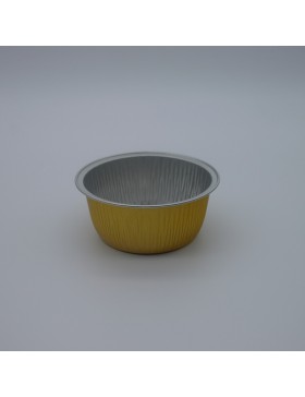 ENVASE PVC ALUMINIO FLAN ORO 135ML+TAPA PVC 100...