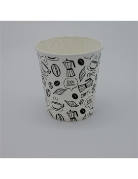 VASO CARTON CAFE 7 OZ 200CC 100 UDS