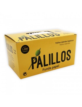 PALILLOS ENFUNDADOS PAPEL 1000 UND
